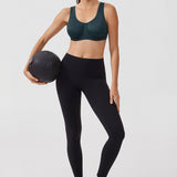 Women's High Impact Sports Bra Forest Dark Green