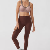 Women's Racerback Underwire Sport Bra Brick