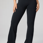 Women's Hugcurve No Front Seam Flare Leggings 31'' Aspen Olive