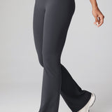 Women's Hugcurve No Front Seam Flare Leggings 31'' Twilight Blue