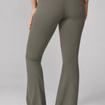 Women's Hugcurve No Front Seam Flare Leggings 31'' Twilight Blue