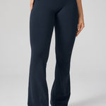 Women's Hugcurve No Front Seam Flare Leggings 31'' Clay Brown