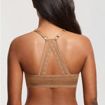 Women's T-shirt Racerback Bra Gravel Beige