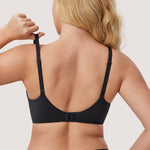 Women's T-shirt Push Up Bra Hazelnut