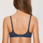 Women's Sexy Mesh Lace Balconette Bra Sargasso