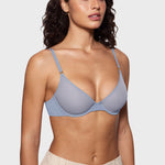 Women's Mesh Plunge Bra Moonlight Blue