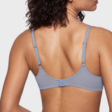 Women's Mesh Plunge Bra Moonlight Blue