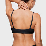 Women's Inbarely® Soft Deep V Triangle Bralette Black