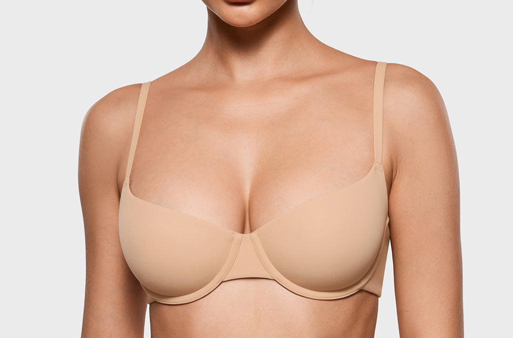 Women's Inbarely® Plus Unlined Balconette Bra Warm Beige