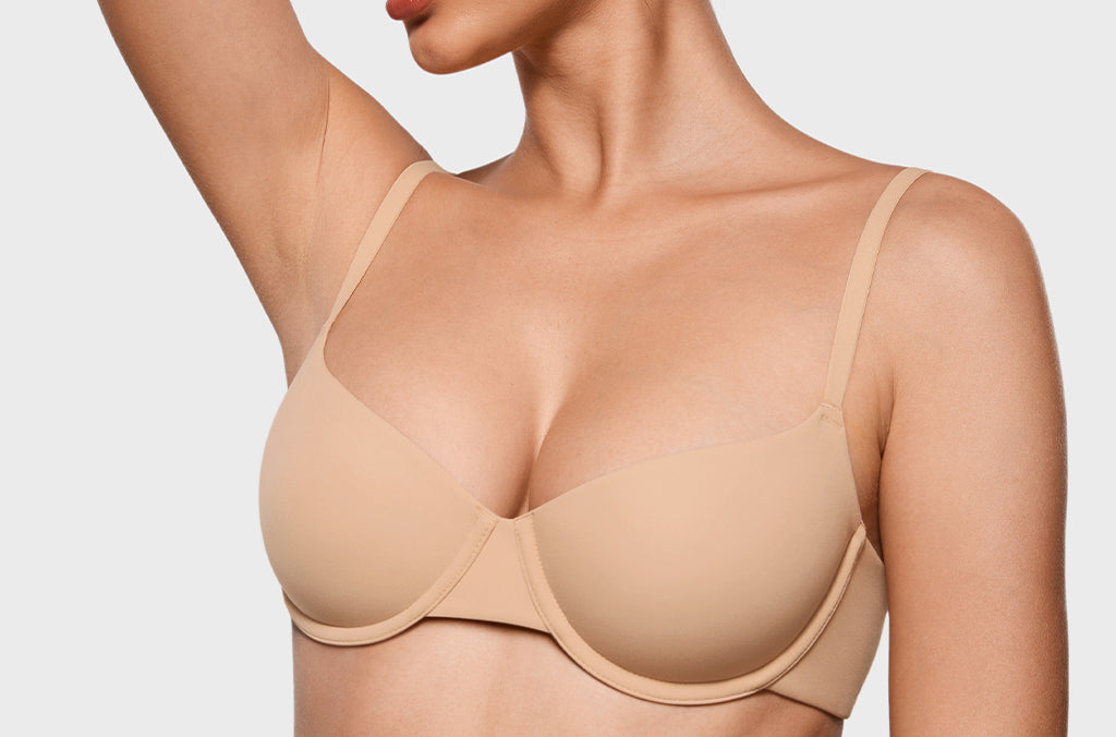 Women's Inbarely® Plus Unlined Balconette Bra Warm Beige