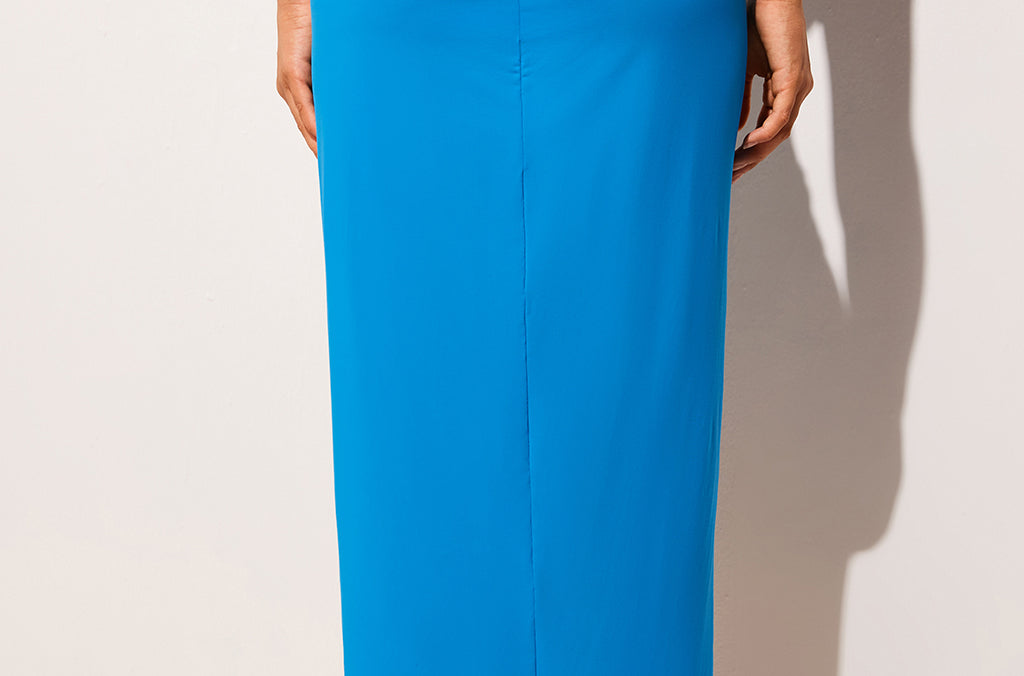 Women's Sexy Beach Cover Up Skirt Madagascar Blue