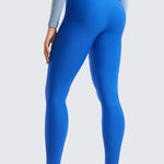 Women's Fleece Lined Leggings 28" Sparkle Blue