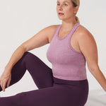 Women's Yoga Leggings 28" Deep Purple