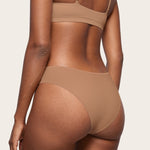 Women's Cheeky High Cut Bikini 3 Pack Natural (3pack)