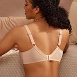 Women's Floral Lace Underwired Bra Beige