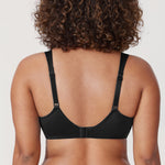 Women's Smooth Minimizer Underwire Bra Black