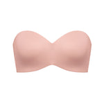 Women's Silicone-Free Strapless Bra Blush Beige
