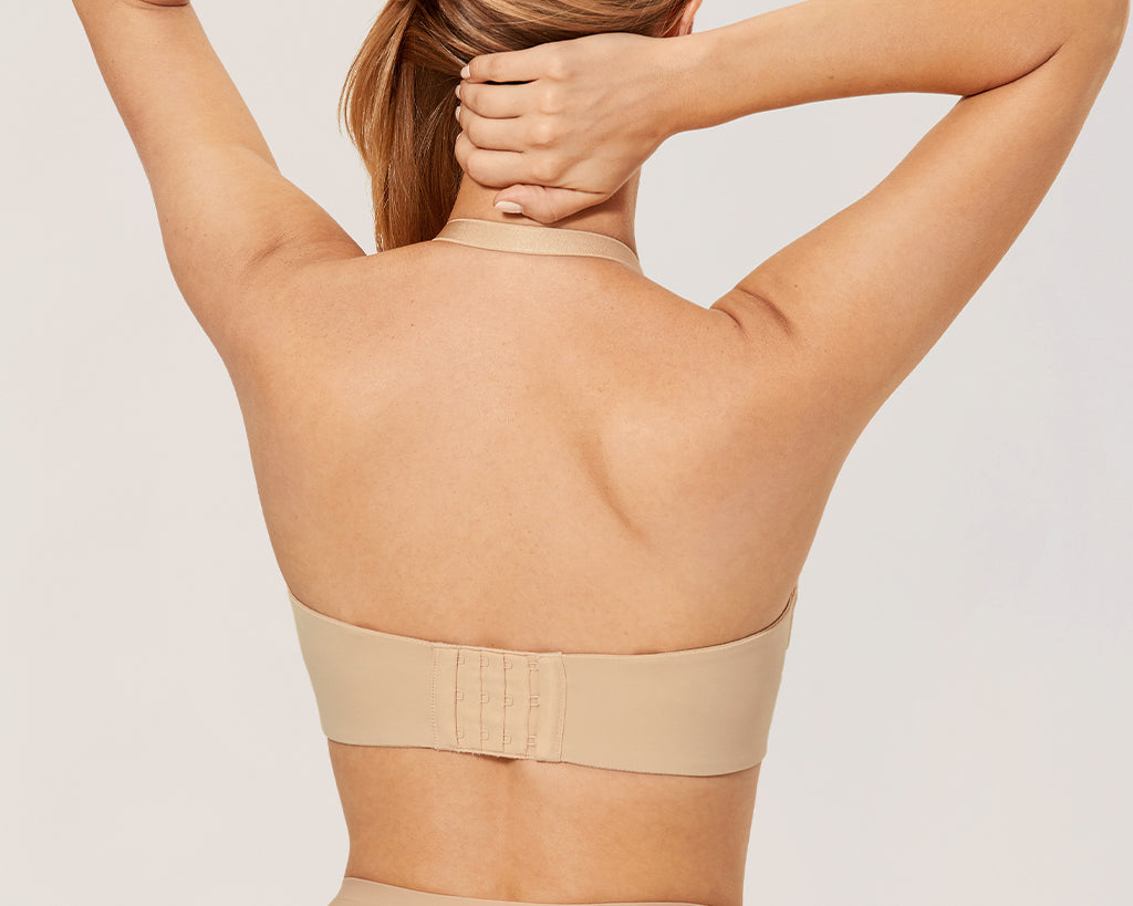 Women's Underwire Strapless Bra Soft Tan
