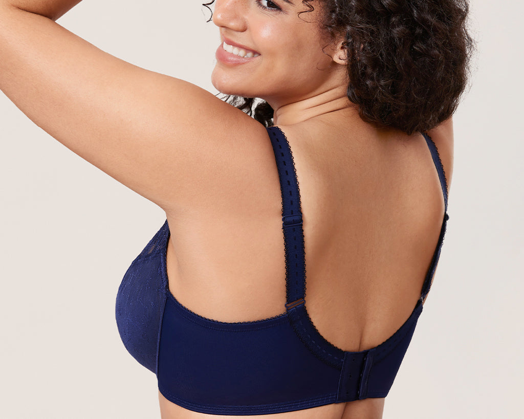 Women's Beauty Lace Bra Blueberry