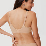 Women's Unlined Minimizer Bra Warm Beige