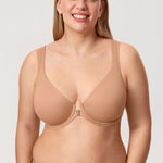 Women's Plunge Back Posture Bra Barely Buff