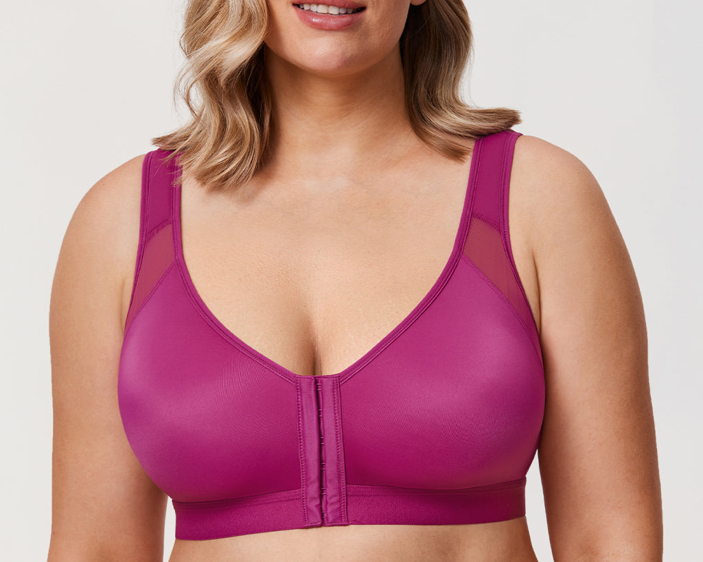 Women's Soft X-shaped Back Posture Bra Black