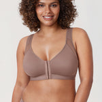 Women's X-shaped Back Posture Bra Oatmeal Heather