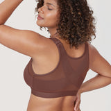 Women's X-shaped Back Posture Bra Oatmeal Heather