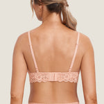 Women's More Coverage Lace Nursing Bralette Grapefruit Orange @model_info:nursing