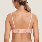 Women's More Coverage Lace Nursing Bralette Grapefruit Orange @model_info:nursing